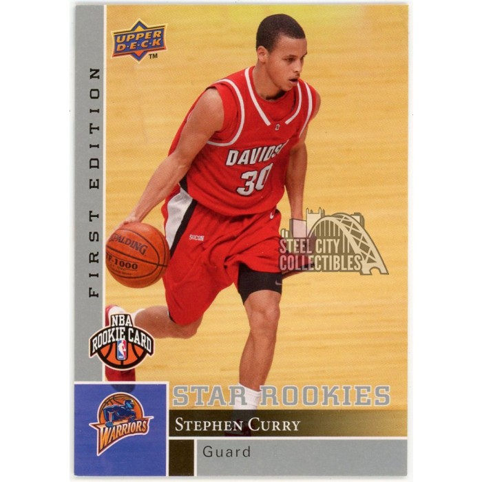 Stephen Curry 2009-10 Upper Deck First Edition Rookie Card #196