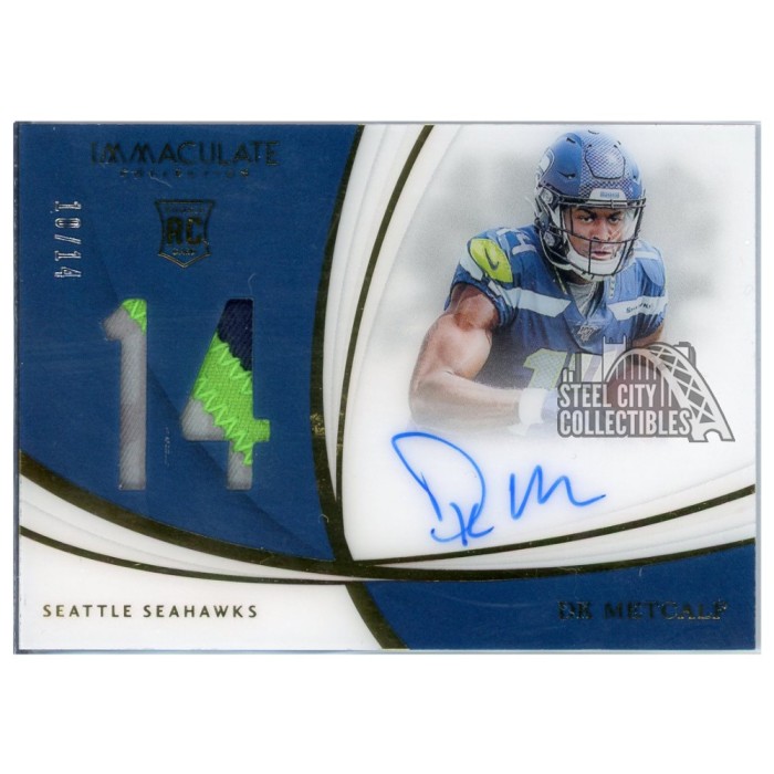 DKMetcalf2019PaniniImmaculateC