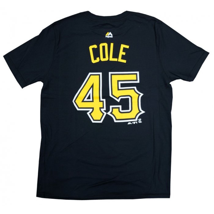 Gerrit Cole Pittsburgh Pirates Majestic MLB Youth Alternate Black