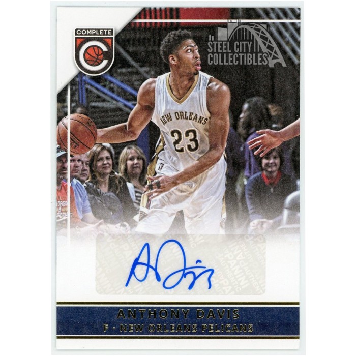 ANTHONY DAVIS 25シリ サイン カード ONE AND ONE ANTHONY DAVIS 25シリ サイン カード ONE AND ONE 2024-25 Prizm