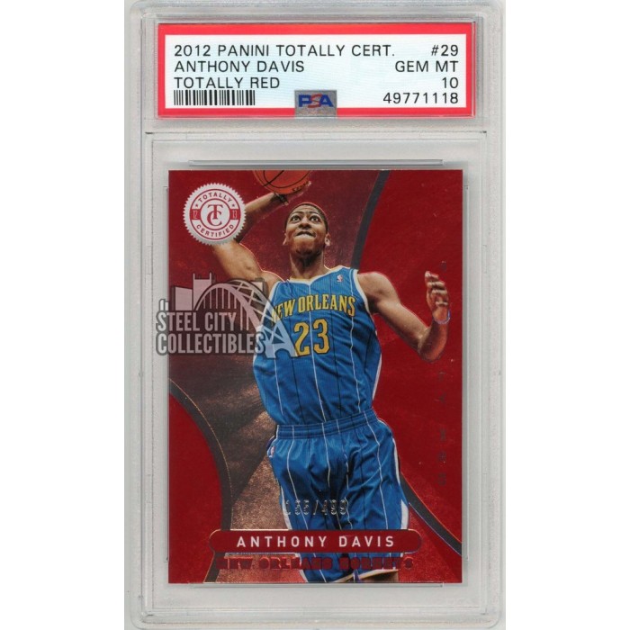 Anthony Davis 2012-13 Panini Totally Certified Red Rookie Card #29 155/ ...