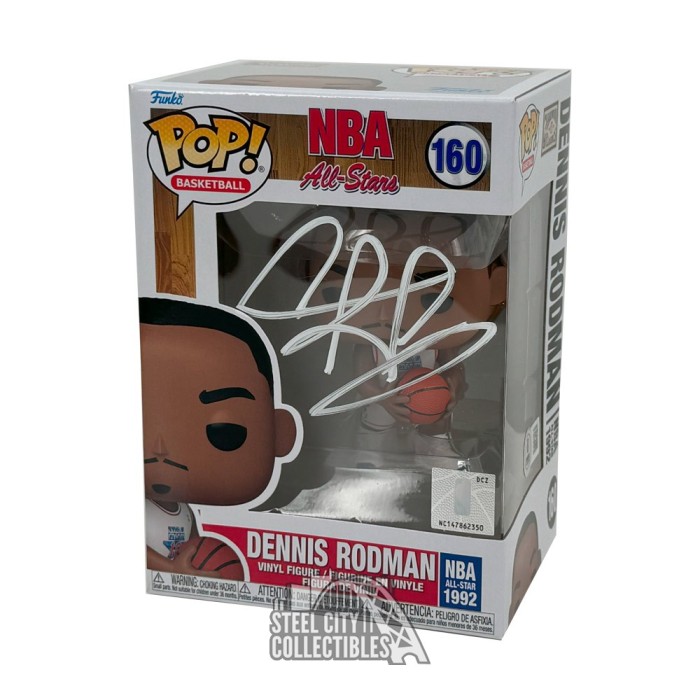 スポーツ Funko Pop Dennis Rodman Autographed DennisRodmanAllStarFunkoPop654
