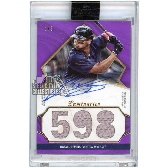 topps dynasty Rafael devers auto 直筆サイン - メルカリ