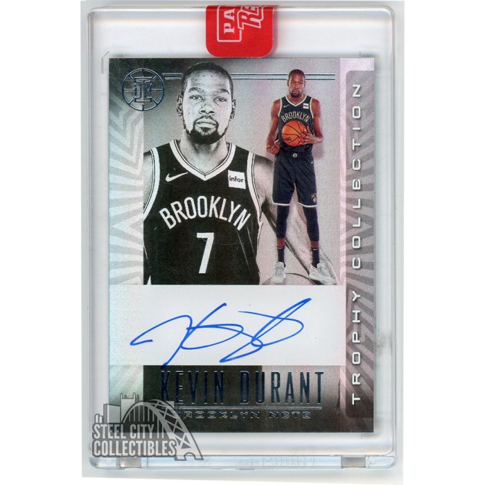 Kevin Durant 2019-20 Panini Illusions Trophy Collection Auto