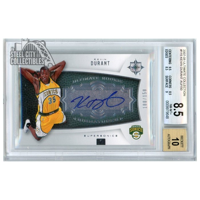 2007 kevin durant rookie card upper deck