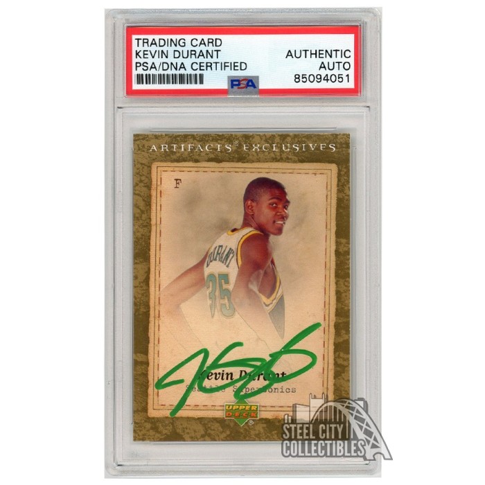 2007 kevin durant rookie card upper deck