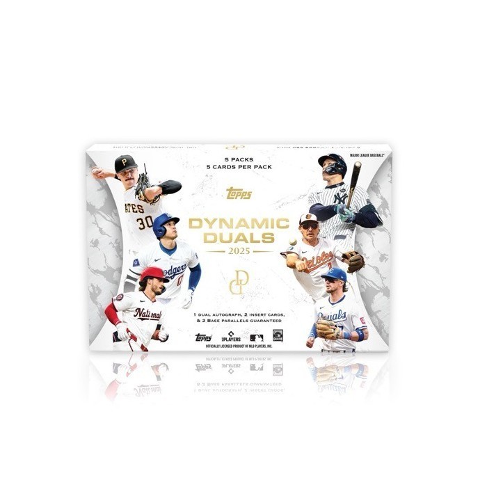 その他 2025 Topps Dynamic Duals Baseball Hobby 2025 Topps Dynamic Duals Baseball Hobby Box | DA Card World