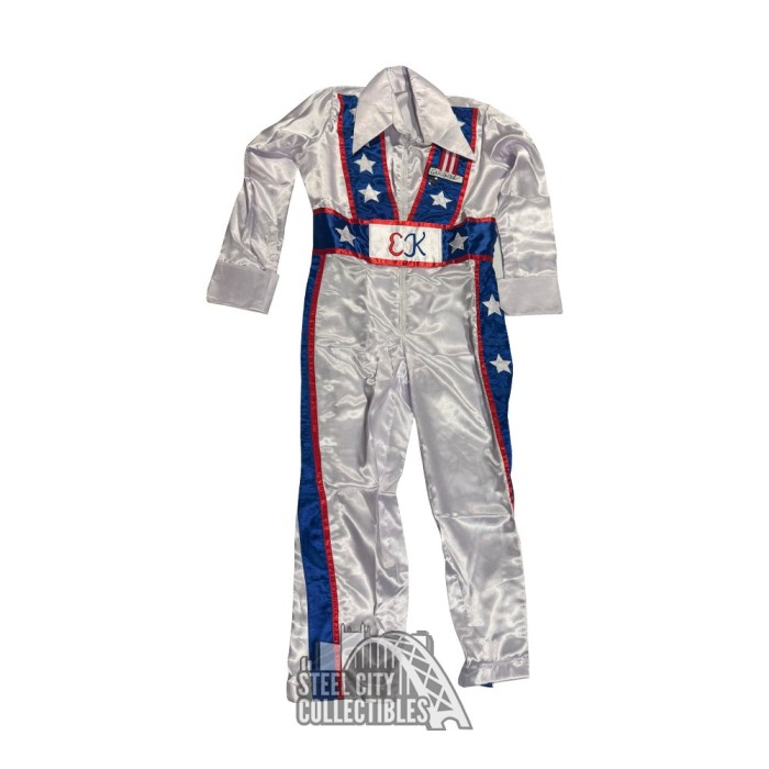 Evel Knievel Autographed Jumpsuit - PSA/DNA | Steel City Collectibles