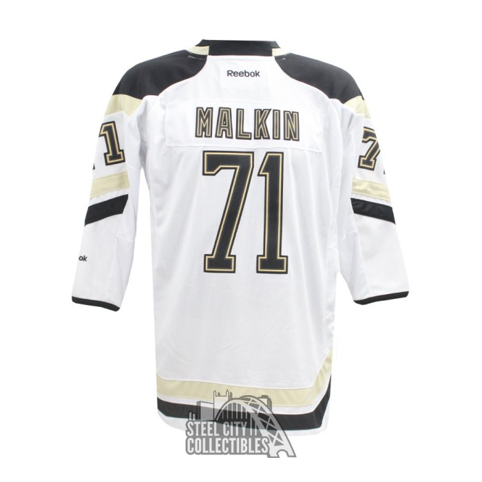 Reebok, Shirts & Tops, Reebok Nhl Pittsburg Penguins Evgeni Malkin 7 Winter  Classic Hockey Jersey