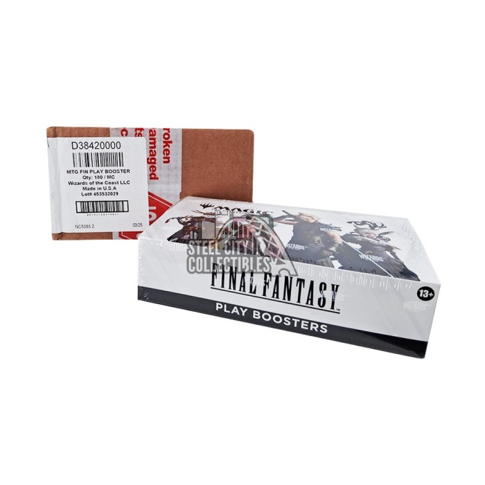 MTG FINAL FANTASY プレイ ブースター 1カートン (6box) Magic: The Gathering - Final Fantasy Play Japanese Version