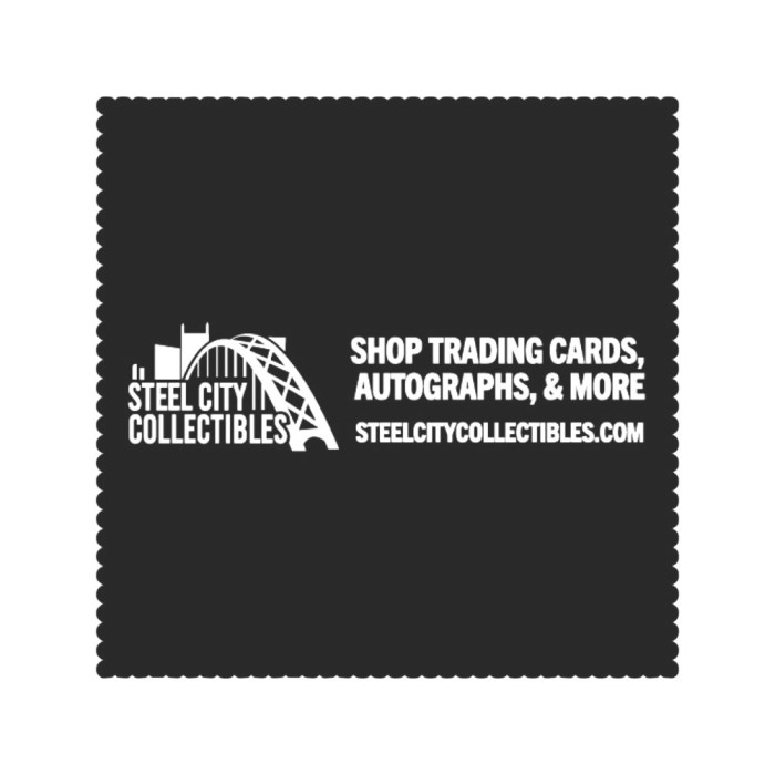 Steel City Collectibles Screen & Card Microfiber Cloth Steel City