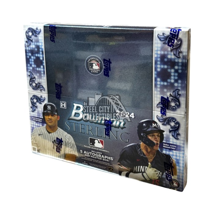2024 Bowman Sterling Baseball Hobby Box Steel City Collectibles