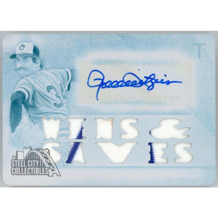 Rollie Fingers 2018 Topps Triple Threads White Whale Patch Autograph ...