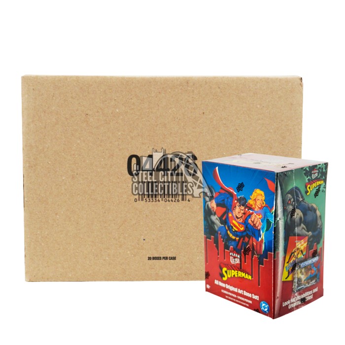 2025 Upper Deck Fleer Ultra Superman Blaster 20-Box Case | Steel