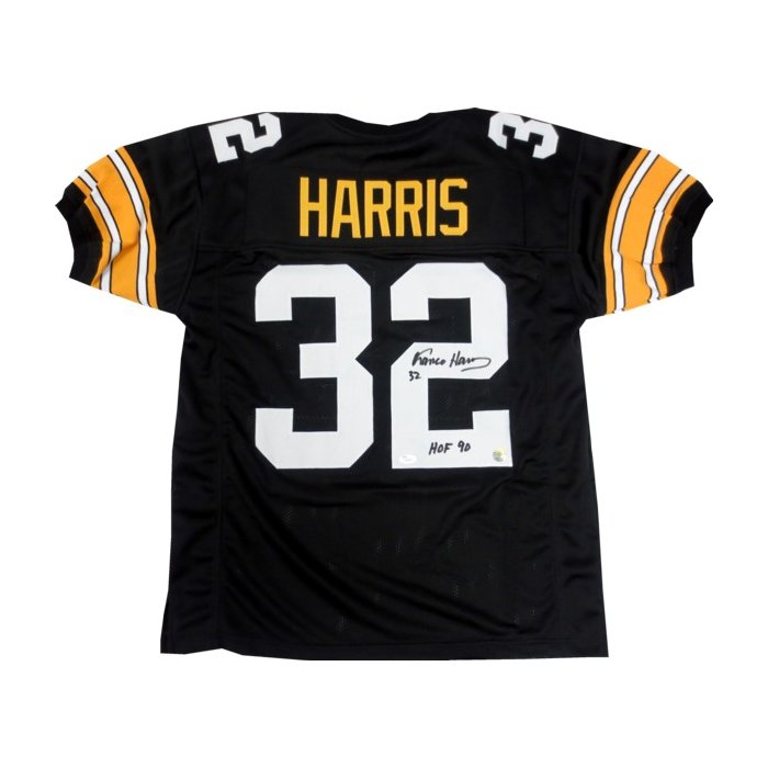 signed franco harris jersey