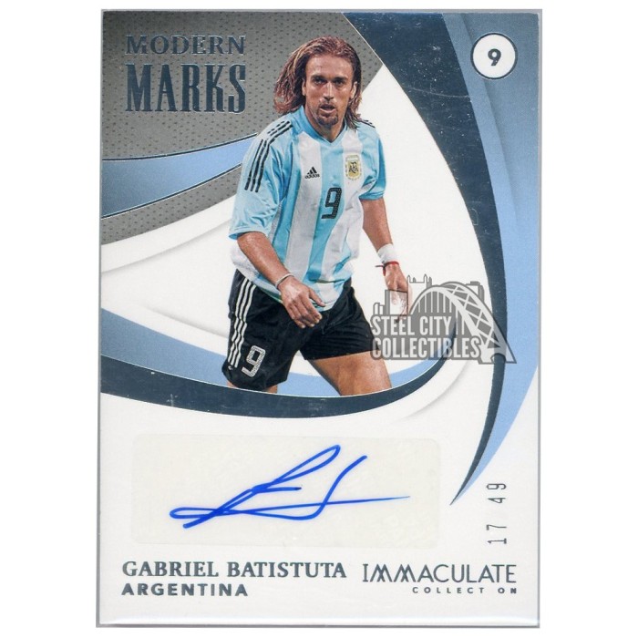 GABRIEL BATISTUTA 1992 SCORE #84 ROOKIE FIORENTINA ARGENTINA