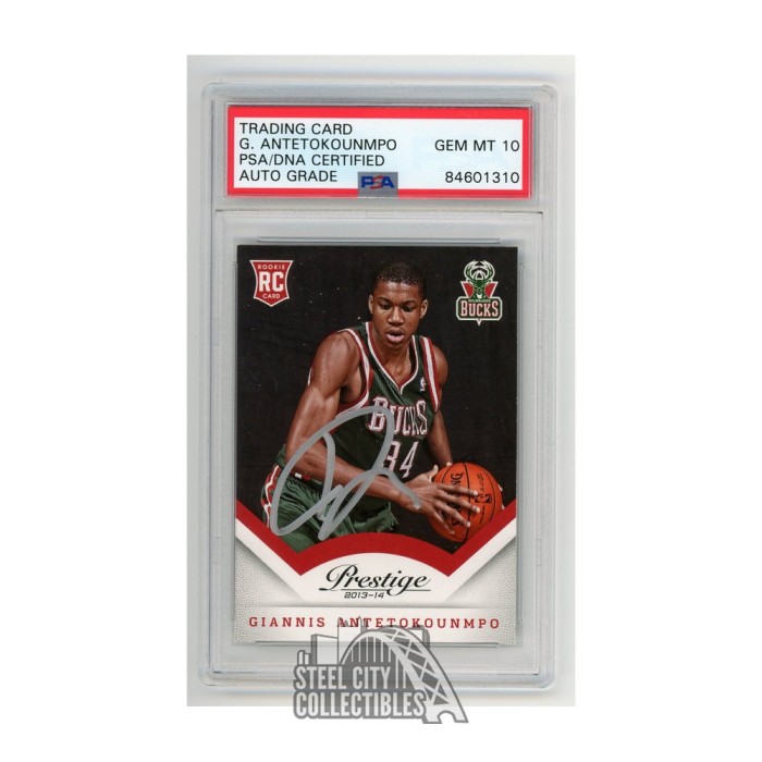Basketball Collectible Giannis Antetokounmpo 2013 Prestige Rookie
