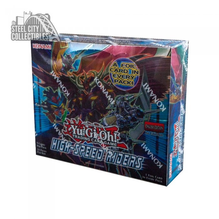 Konami Yu-gi-oh High Speed Riders 1st Edition Booster Box | Steel City ...