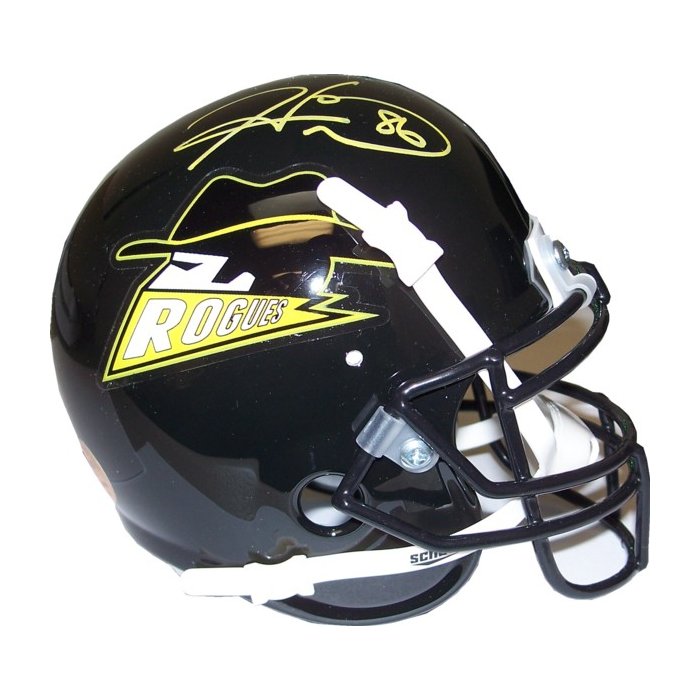 hines ward signed helmet