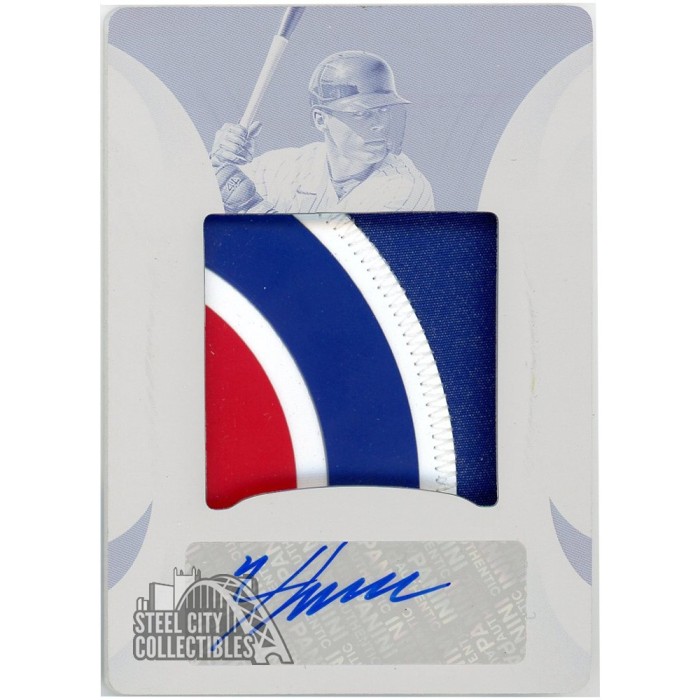 Nico Hoerner 2020 Panini Immaculate Rookie Jacket Patch