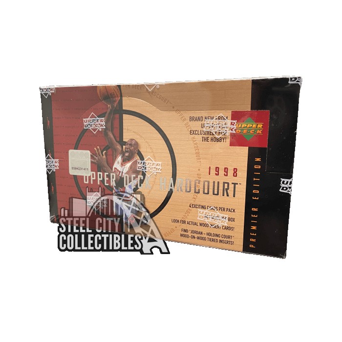 1998-99 Upper Deck Hardcourt Basketball Hobby Box | Steel City 