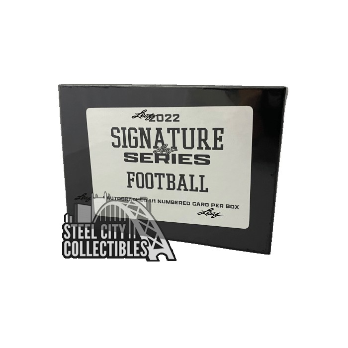 スポーツ選手 LEAF SIGNATURE SERIES 2025 Leaf Signature Series Multi-Sport Hobby Box | Steel