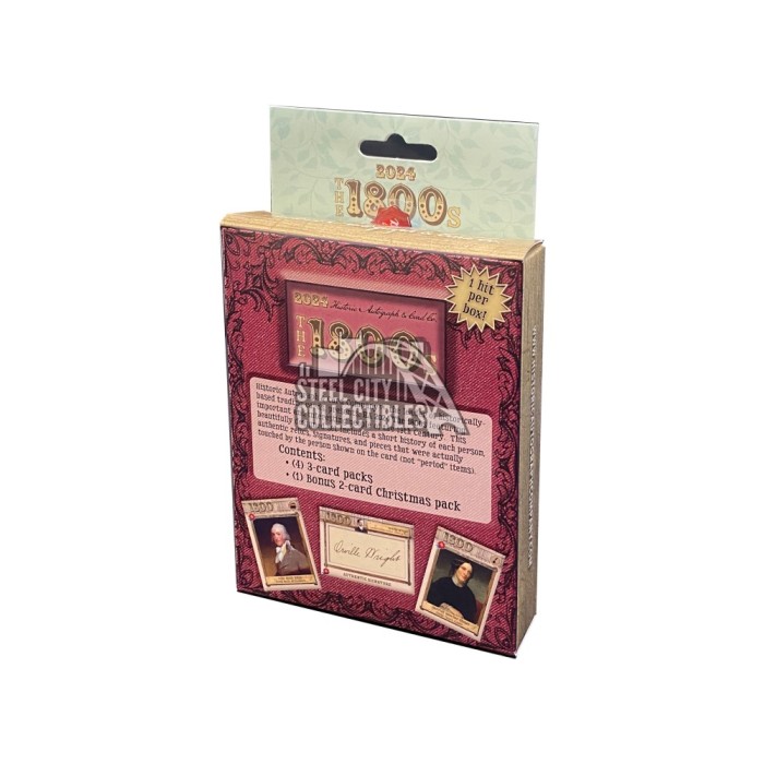 2024 Historic Autographs The 1800s Hobby Box | Steel City Collectibles