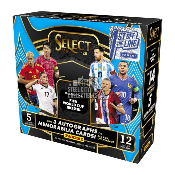2025-26 Panini Select Road to FIFA World Cup Soccer Hobby Box