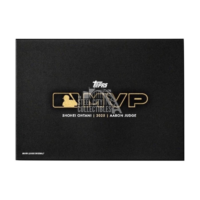 2025 Topps MLB MVP Collection Baseball Box - Ohtani & Judge