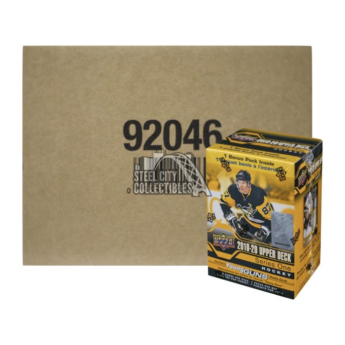 2019-20 Upper Deck Series 1 Hockey 7-Pack Blaster 20-Box Case