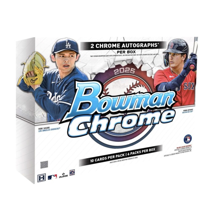 未開封 2019 Bowman Chrome Master Hobby Box 2019 Bowman Chrome Master Hobby Box | eBay