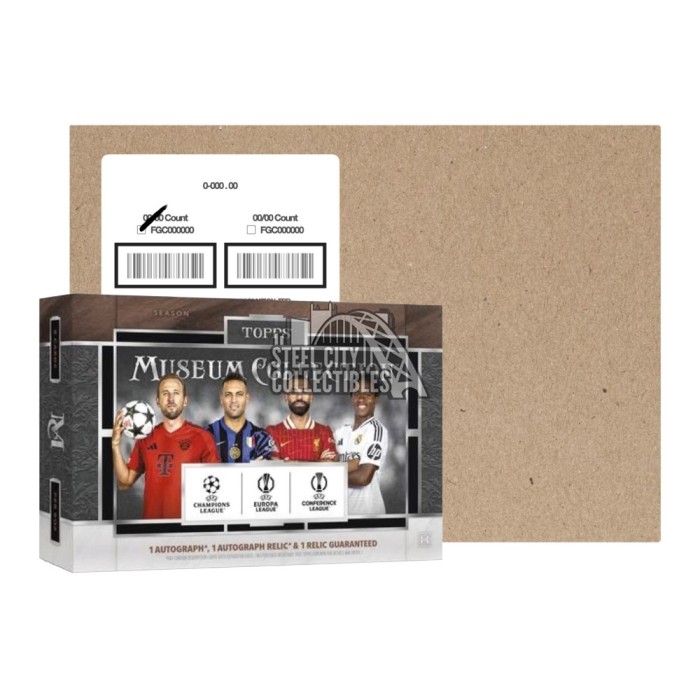 2024-25 Topps UEFA Club Competitions Museum Collection Soccer