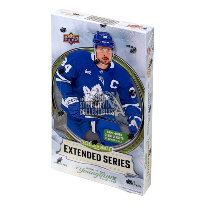 2025-26 Upper Deck Extended Series Hockey Hobby Box | Steel City