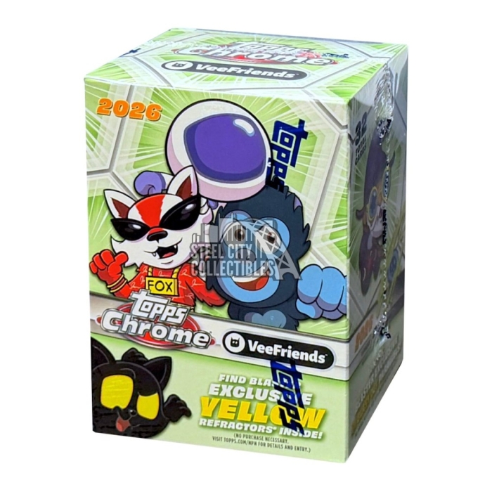 2026 Topps Chrome VeeFriends Blaster Box | Steel City Collectibles