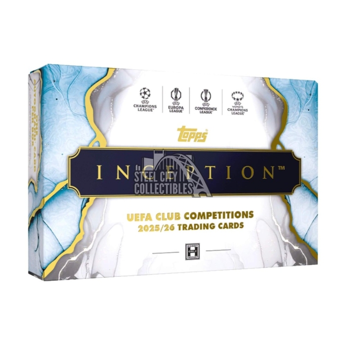 2025-26 Topps Inception UEFA Club Competitions Soccer Hobby Box