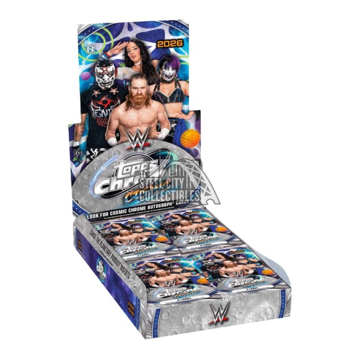 2026 Topps Cosmic Chrome WWE Wrestling Hobby Box | Steel City
