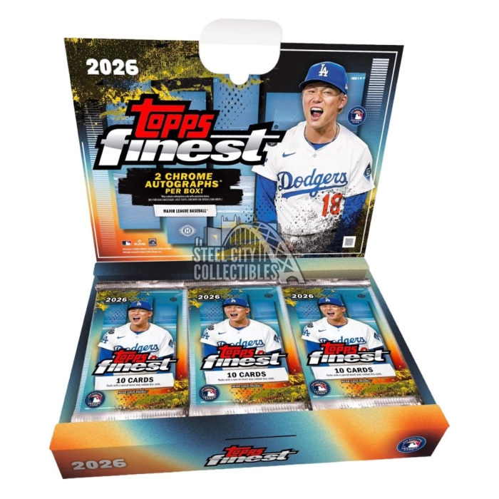 その他 TOPPS FINEST 2026 Topps Finest Baseball Hobby Box | Steel City Collectibles