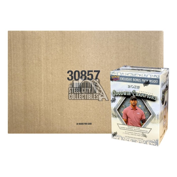 2025 Upper Deck Goodwin Champions Blaster 20-Box Case | Steel City
