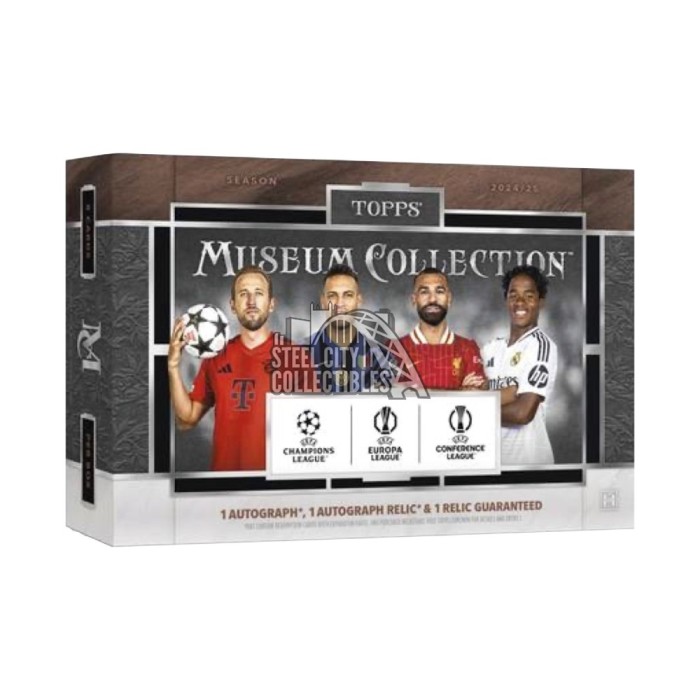 2024-25 Topps UEFA Club Competitions Museum Collection Soccer