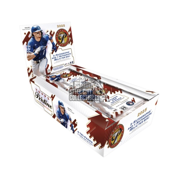 2025 Topps Pristine Baseball Hobby Box | Steel City Collectibles
