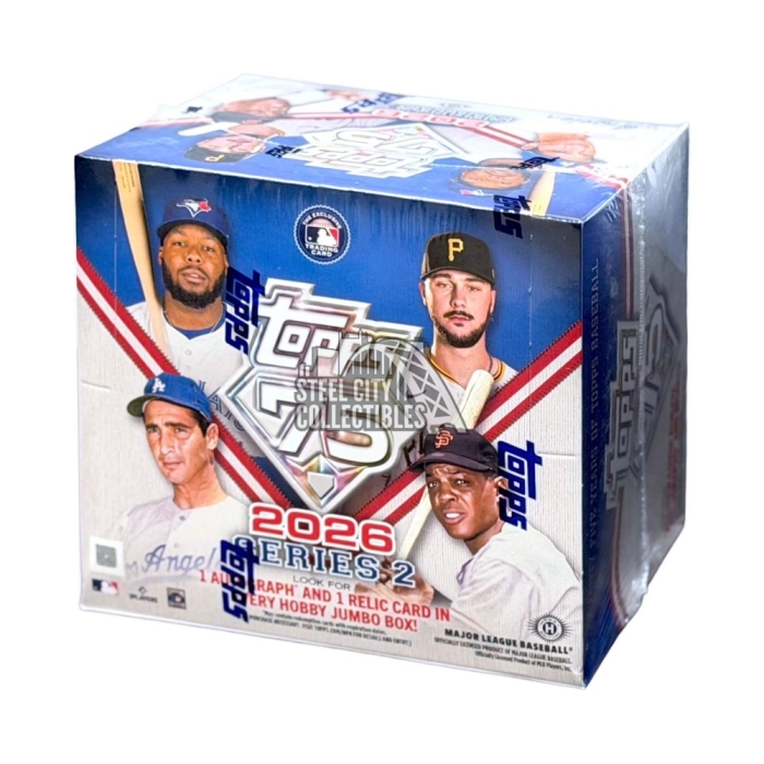 2026 Topps Series 2 Baseball Hobby Jumbo Box | Steel City Collectibles
