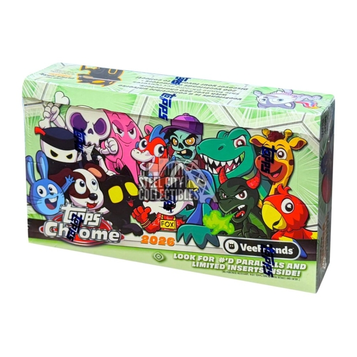 2026 Topps Chrome VeeFriends Hobby Box | Steel City Collectibles
