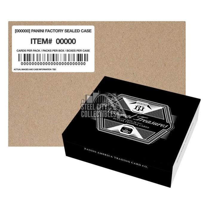2025-26 Panini National Treasures FIFA Road to World Cup Soccer