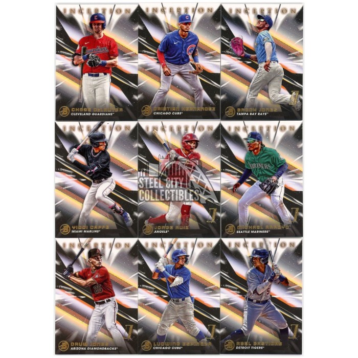 Bowman Inception 2023 Bowman Inception Baseball Assorted 78-Card Base Lot | Steel City ...