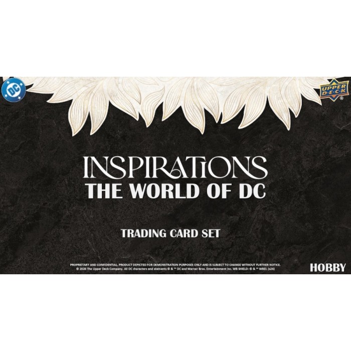 2026 Upper Deck Inspirations The World of DC Hobby Box | Steel