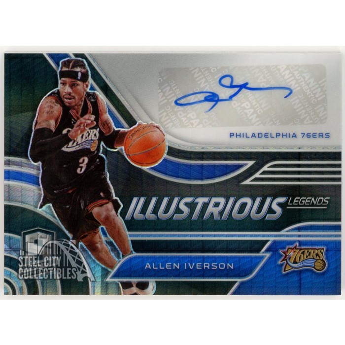 Allen Iverson 2020-21 Panini Spectra Illustrious Legends Prizm