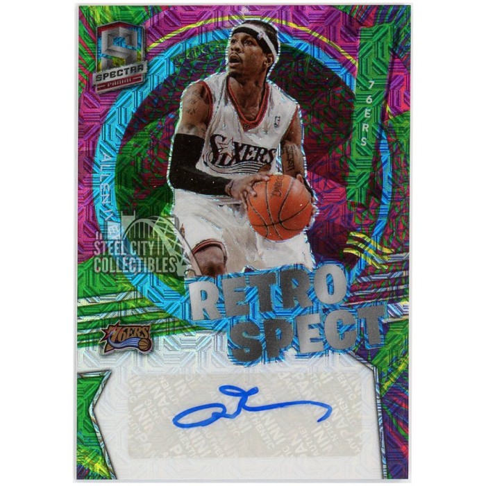 ALLEN IVERSON SPECTRA PSA10 ジャージナンバー Allen Iverson Spectra Psa10 Jersey Number rare limited | eBay