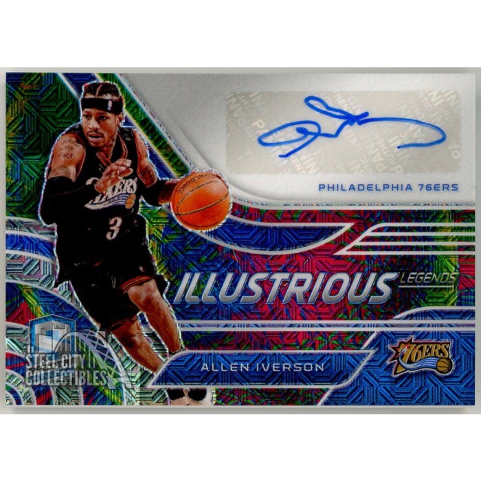Allen Iverson 2020-21 Panini Spectra Illustrious Legends Prizm