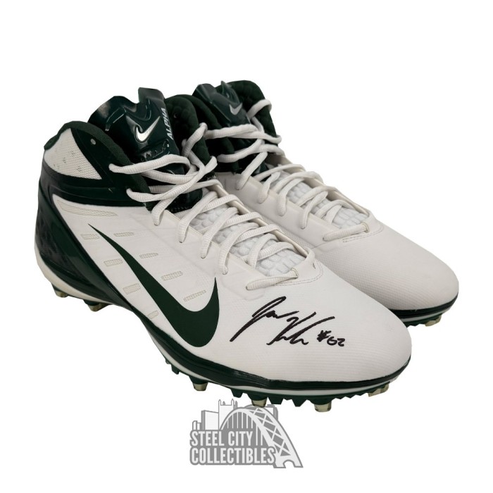 Jason Kelce Autographed Nike Alpha Football Cleats - PSA/DNA