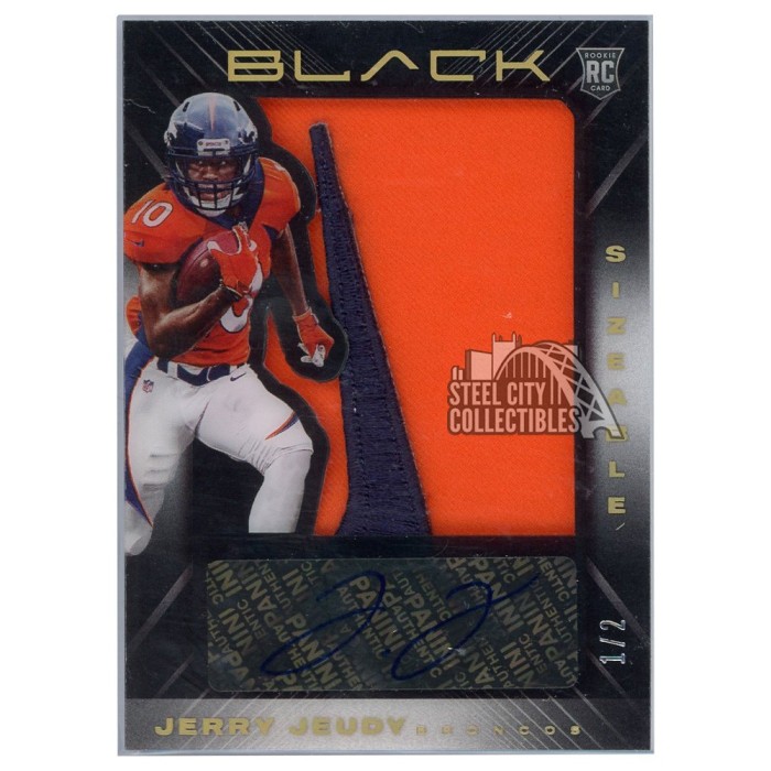JerryJeudy2020PaniniBlackSizea